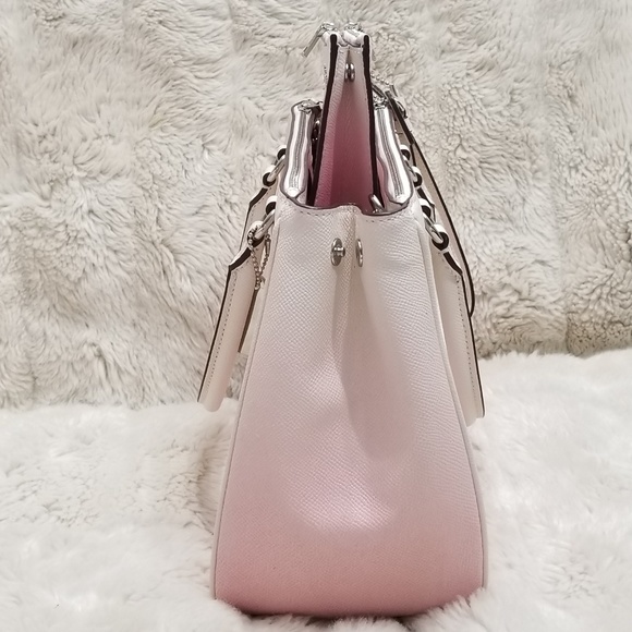 🚫SOLD🚫NWT 2 PC COACH PINK LEATHER OMBRE SET - Picture 3 of 8